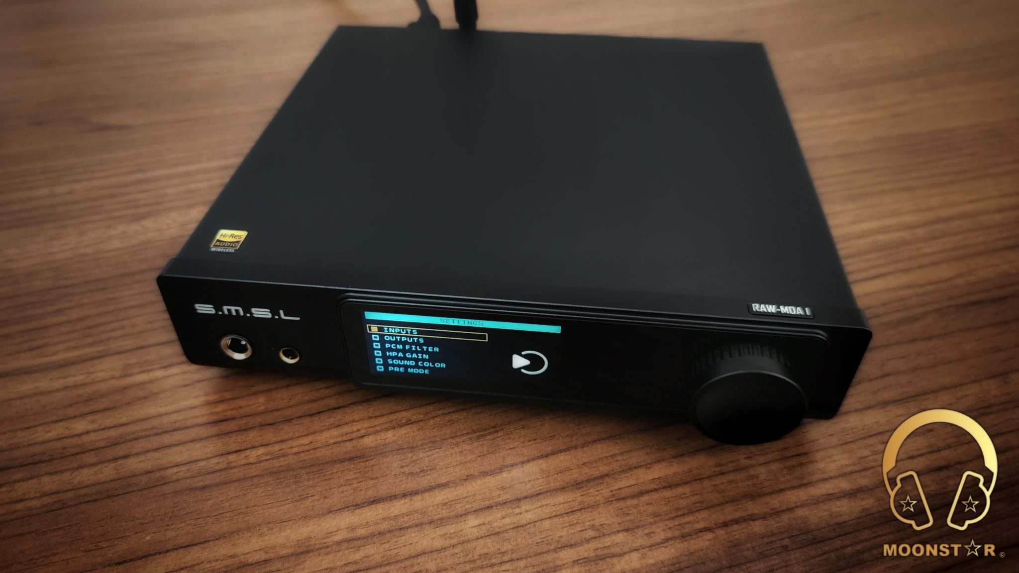 SMSL RAW-MDA1 DAC Dual ESS9039Q2M MQA - Decodifica Audio Hi-Res