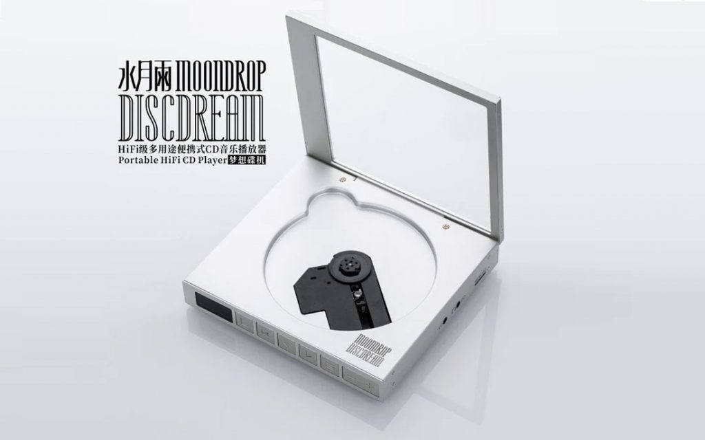 MOONDROP DiscDream MultiPurpose HiFi Portable CD Music Player